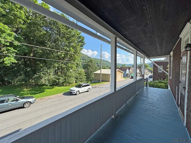 603 Woodvale Ave, Johnstown, PA 15901 - view of unfurnished sunroom