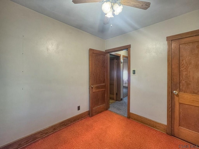 751 Pike Rd, Johnstown, PA 15909 - unfurnished room featuring light colored carpet and a ceiling fan