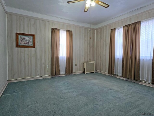 17 Grant St, Salisbury, PA 15558 - spare room featuring carpet and a ceiling fan