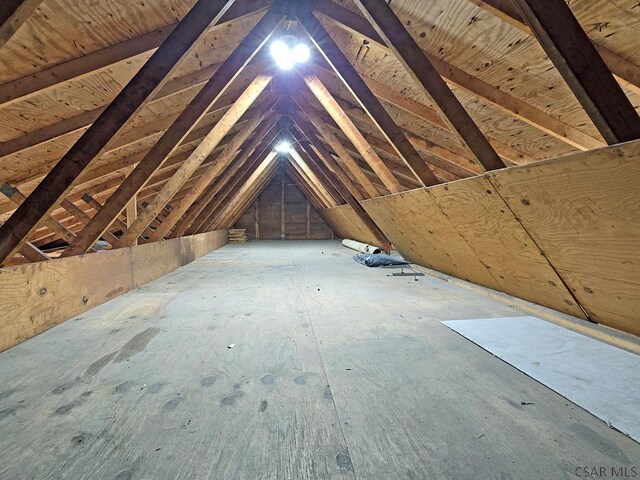 17 Grant St, Salisbury, PA 15558 - view of unfinished attic