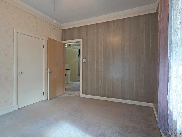 17 Grant St, Salisbury, PA 15558 - spare room featuring carpet floors and wallpapered walls