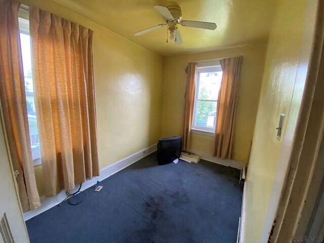 856-858 Ferndale Ave, Johnstown, PA 15905 - carpeted spare room with ceiling fan