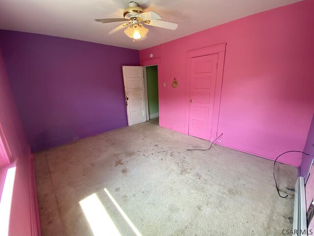 856-858 Ferndale Ave, Johnstown, PA 15905 - unfurnished bedroom featuring ceiling fan