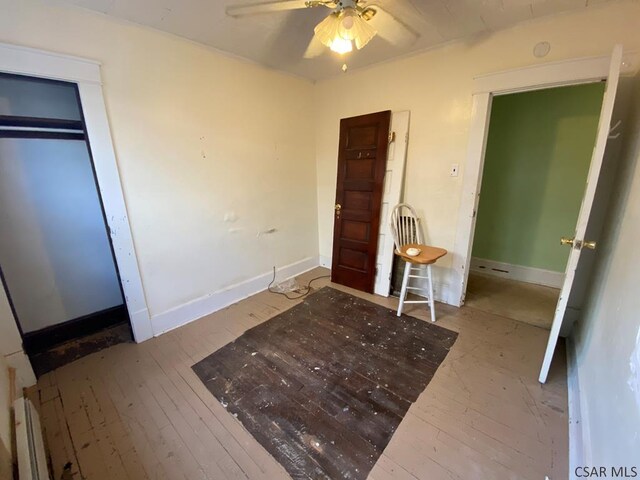 856-858 Ferndale Ave, Johnstown, PA 15905 - bedroom with ceiling fan