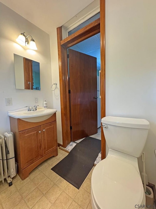 R1249 Main St, Johnstown, PA 15909 - bathroom with vanity and tile patterned floors