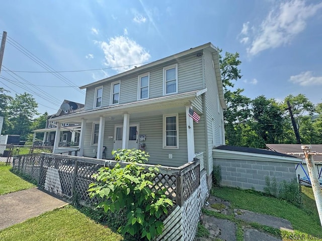 R1249 Main St, Johnstown, PA 15909 - view of front of home with covered porch