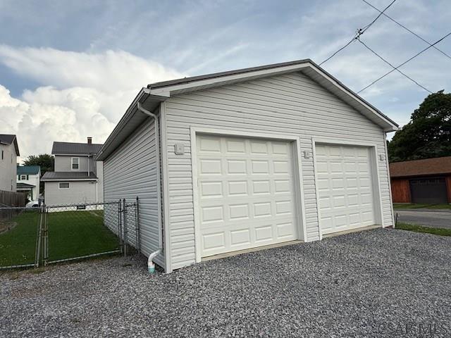 201 7th St, Windber, PA 15963 - view of detached garage