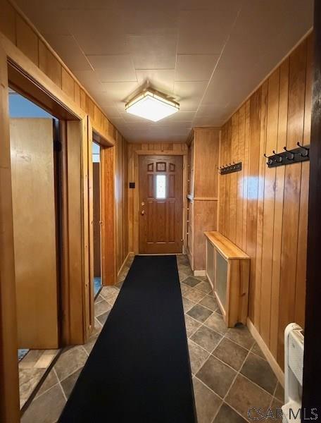 201 7th St, Windber, PA 15963 - mudroom with wood walls
