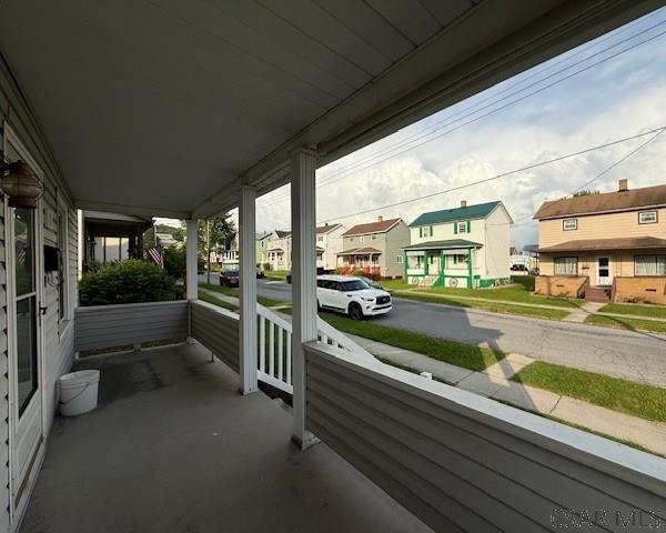 201 7th St, Windber, PA 15963 - porch featuring a residential view
