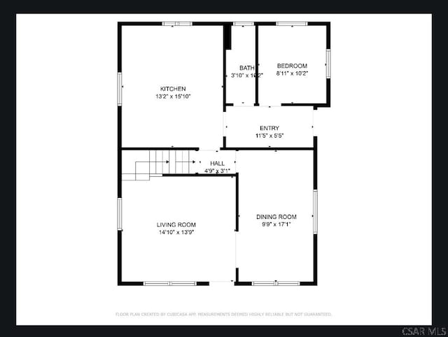 201 7th St, Windber, PA 15963 - floor plan / room layout