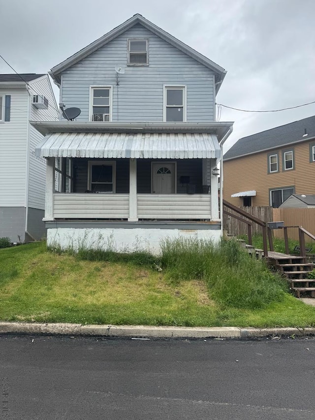 100 Cook St, Johnstown, PA 15906 - traditional style home featuring covered porch