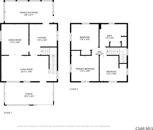769 Russell Ave, Johnstown, PA 15902 - view of property floor plan