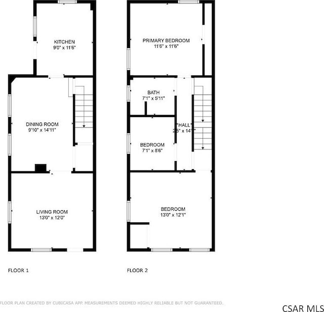 717-719 Messenger St, Johnstown, PA 15902 - view of room layout