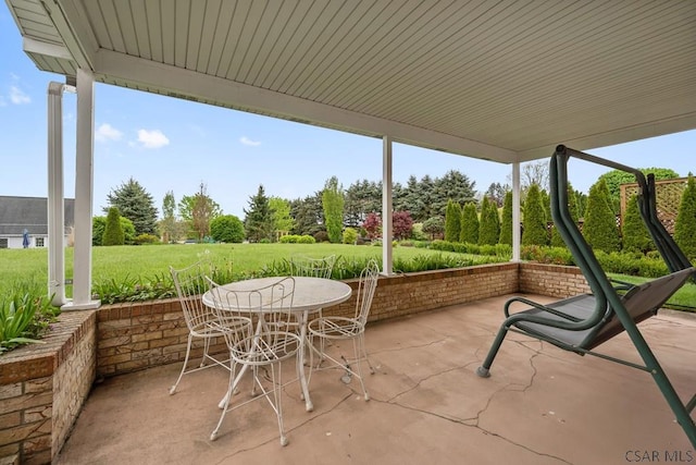 527 Patton St, Somerset, PA 15501 - view of patio / terrace with outdoor dining area