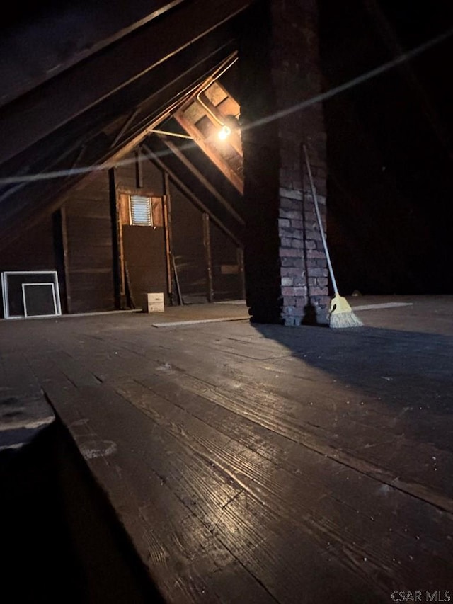 115 N St, Johnstown, PA 15906 - view of unfinished attic