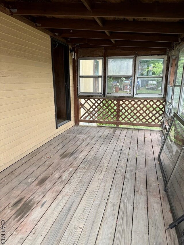 view of deck