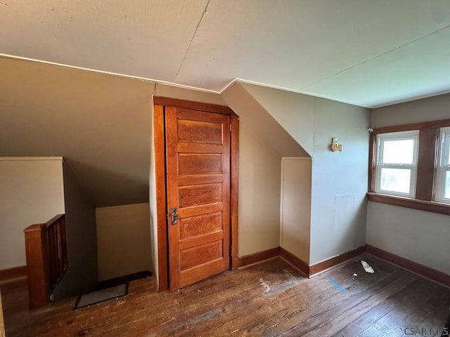 624 Oden St, Confluence, PA 15424 - additional living space featuring wood-type flooring and baseboards