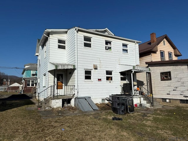 view of rear view of house