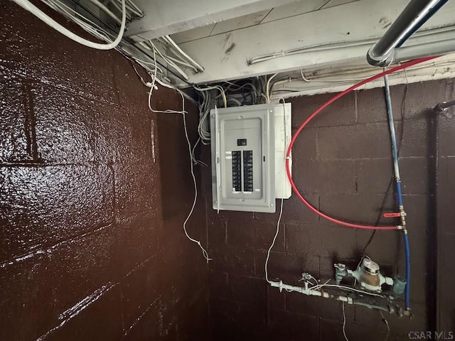 1502 Goucher St, Johnstown, PA 15905 - utility room with electric panel