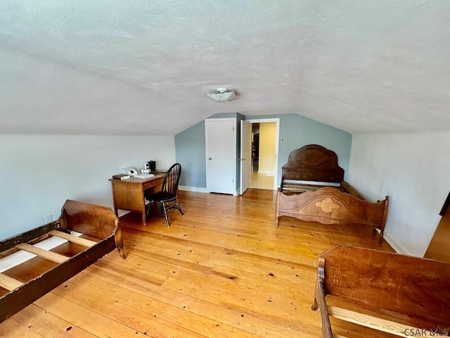 1502 Goucher St, Johnstown, PA 15905 - office with light wood-type flooring, lofted ceiling, and baseboards