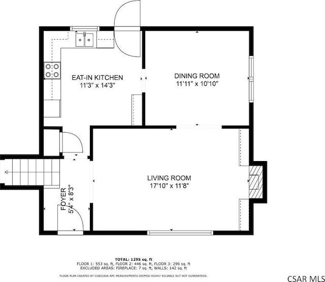 2269 Sunshine Ave, Johnstown, PA 15905 - home floor plan