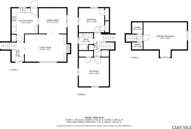 2269 Sunshine Ave, Johnstown, PA 15905 - room layout