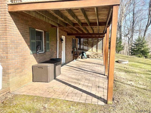 view of patio