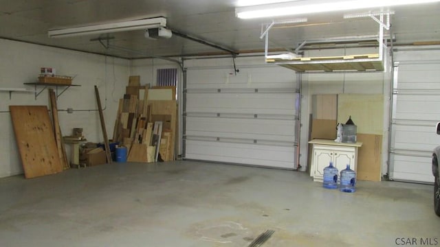 1508 Gillespie Ave, Portage, PA 15946 - garage with a garage door opener
