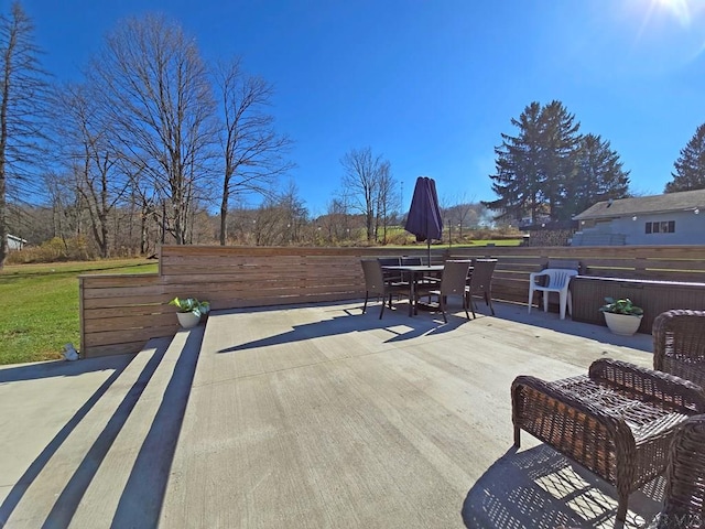 view of patio / terrace