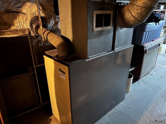 1008 Conemaugh Ave, Portage, PA 15946 - utility room featuring heating unit
