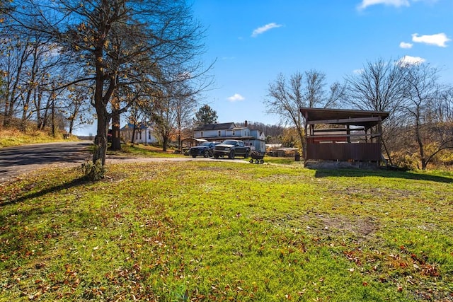 view of yard