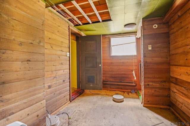 706 Laurel Summit Rd, Boswell, PA 15531 - hall with wood walls