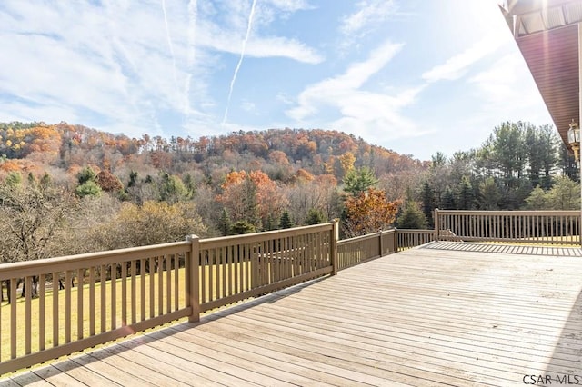 view of deck