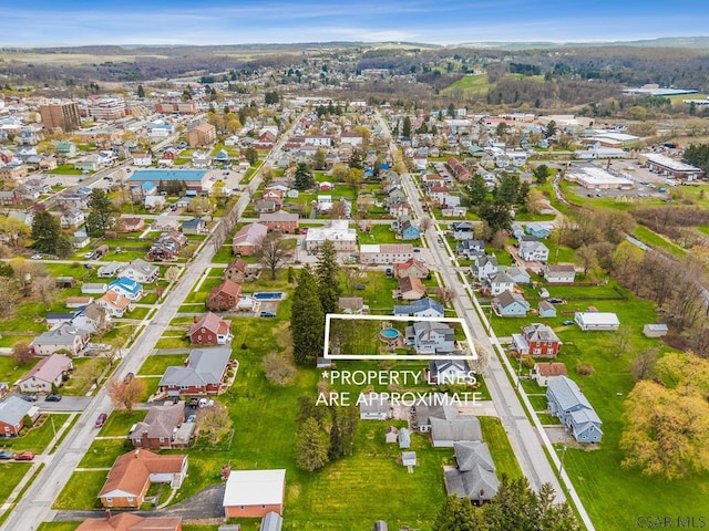 352 W Garrett St, Somerset, PA 15501 - birds eye view of property featuring a residential view