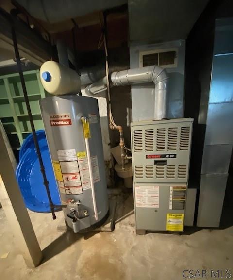 utilities featuring water heater