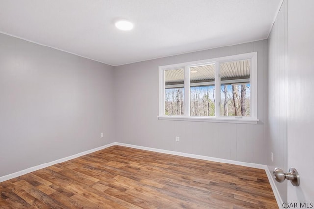 218 Rocky Ridge Rd, Jennerstown, PA 15547 - spare room featuring wood finished floors and baseboards