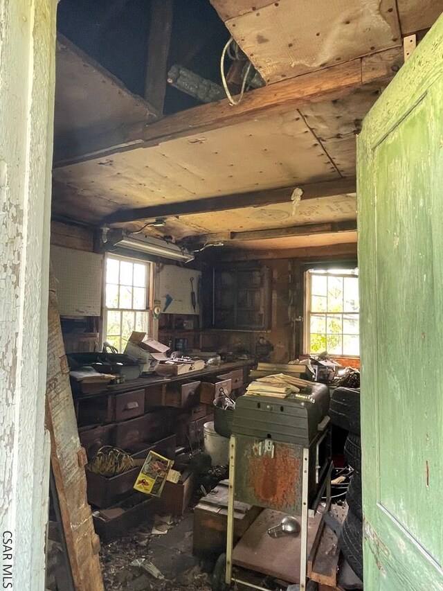 424 W Main St, Stoystown, PA 15563 - miscellaneous room featuring a workshop area