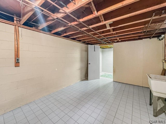 500 Randolph St, Ebensburg, PA 15931 - view of unfinished below grade area