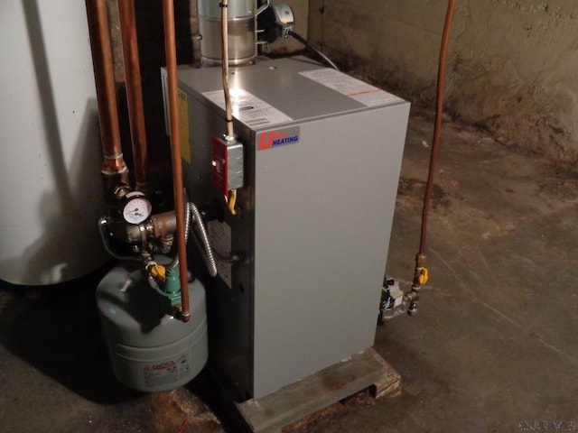 utilities with a heating unit