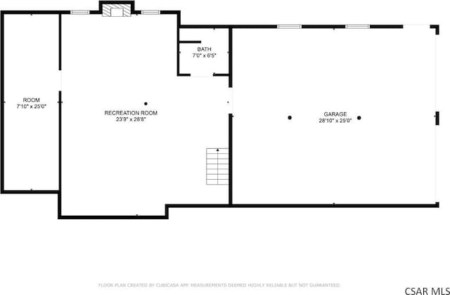 287 School Ave, Jerome, PA 15937 - view of home floor plan