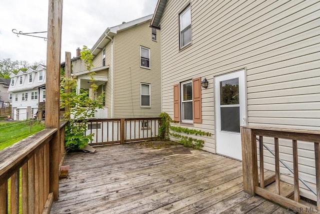 1461 Franklin St, Johnstown, PA 15905 - view of wooden terrace