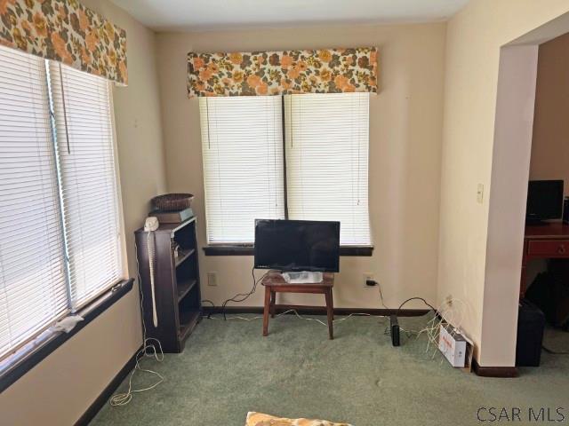 1310 Krayn Rd, Windber, PA 15963 - living area with carpet flooring and baseboards
