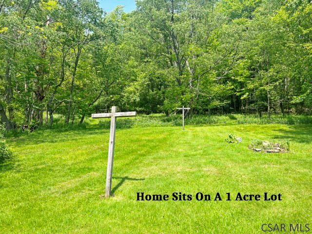 1310 Krayn Rd, Windber, PA 15963 - view of yard with a wooded view