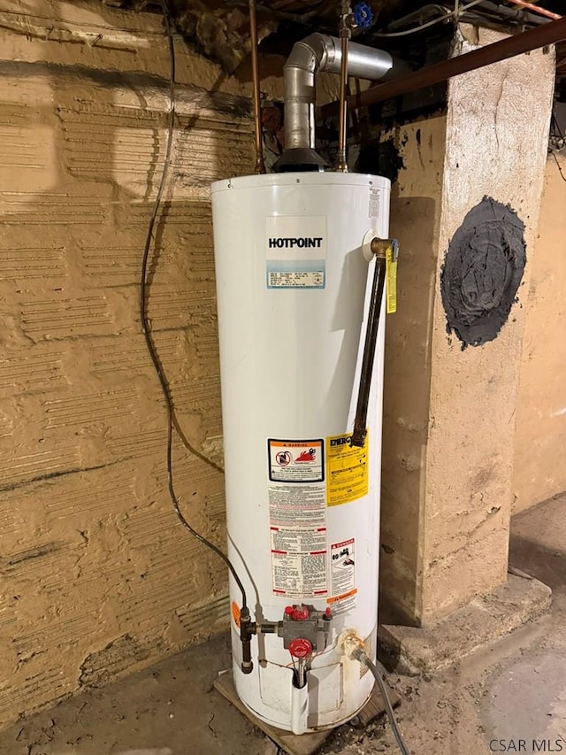 utilities featuring water heater