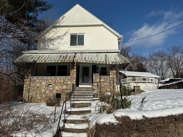 view of front of house