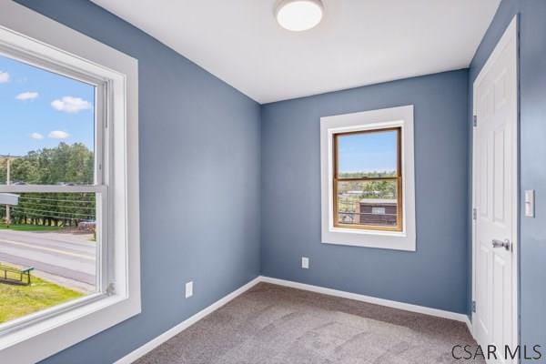 3445 Graham Ave, Windber, PA 15963 - empty room with carpet flooring and baseboards