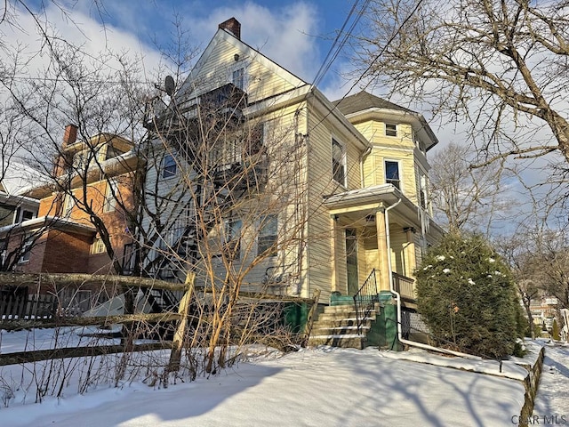 view of front of house