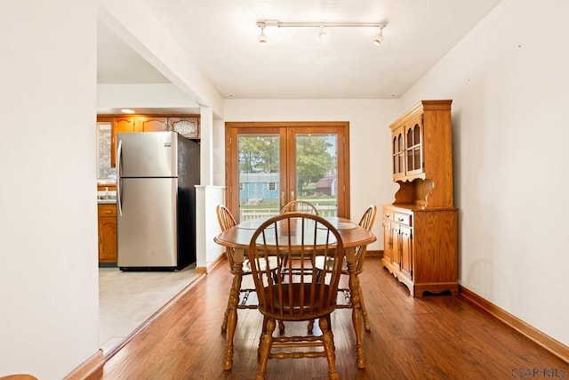 129 Berkey Dr, Johnstown, PA 15904 - dining space with light wood-style floors and baseboards