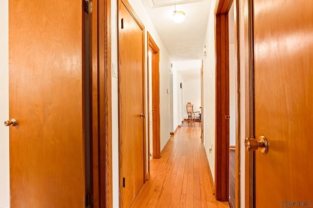 129 Berkey Dr, Johnstown, PA 15904 - hallway featuring light wood-style flooring