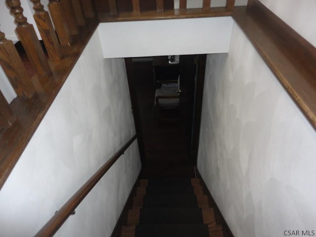 view of stairs